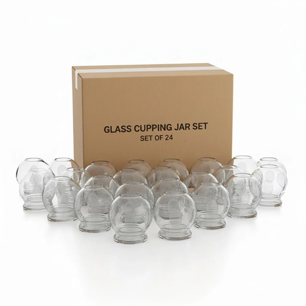 Vandue Corporation Vandue Corporation 24-Piece Glass Fire Cupping Set 2.25–3.5 in — product photo