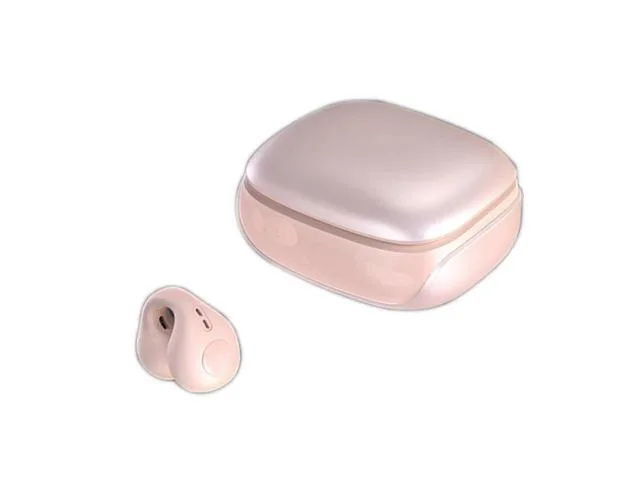 LORDWORLD LORDWORLD Pink Bone Conduction Headphones Bluetooth 5.3 — product photo
