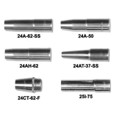Tweco Tweco 358-1240-1221 MIG Welding Nozzle 0.625" HAWA 24A 350/450 — product photo
