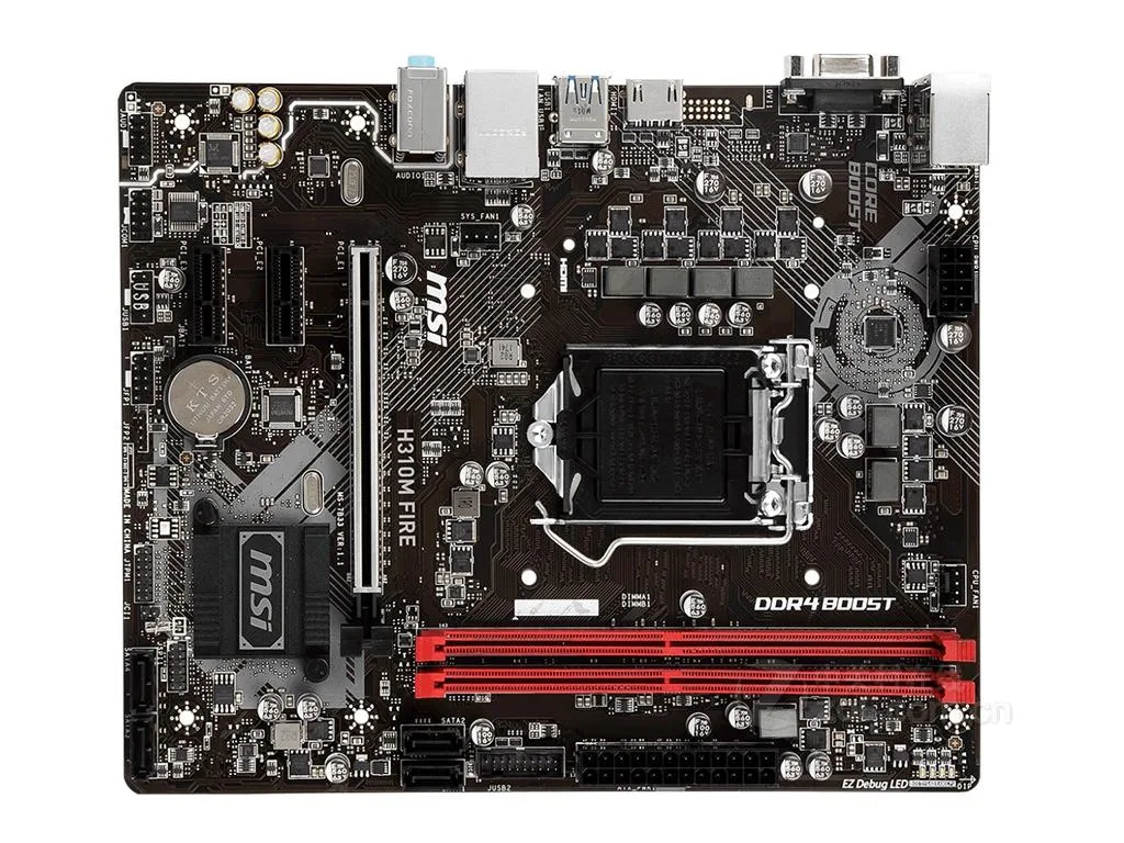 MSI MSI H310M FIRE Intel H310 motherboard — product photo