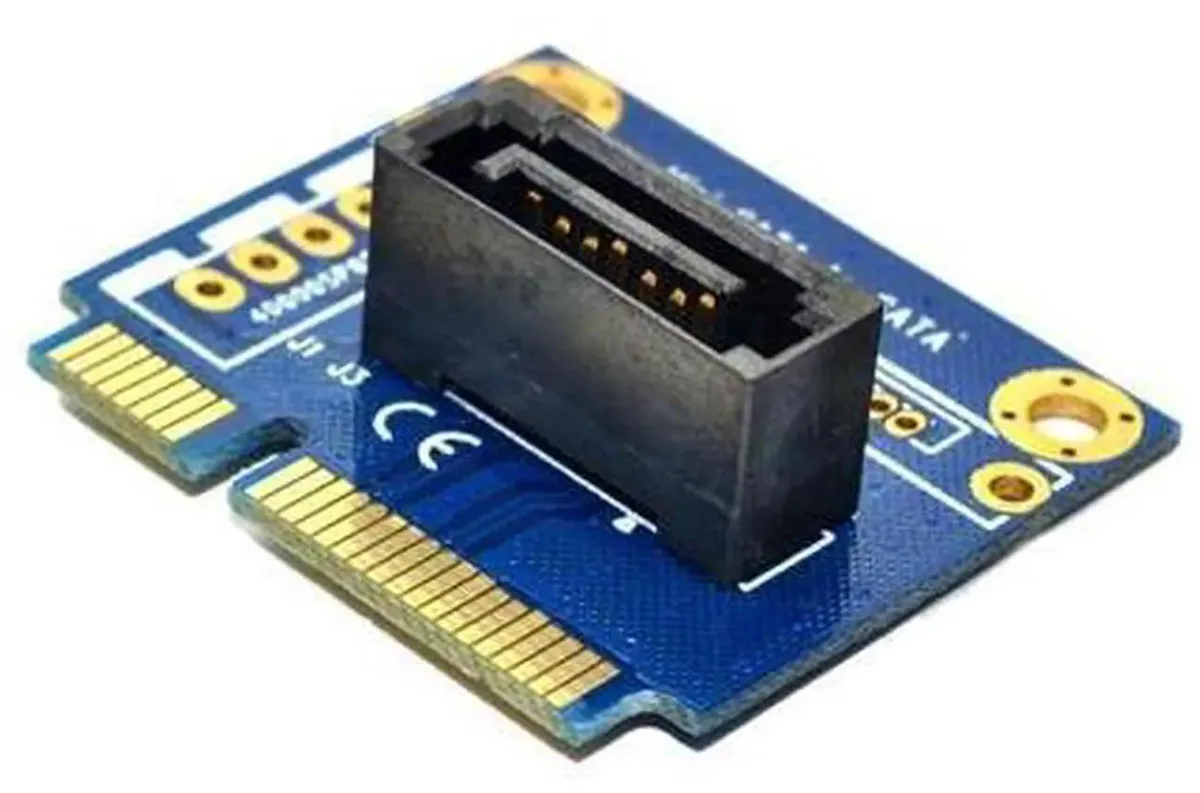 SMUGDESK SMUGDESK mSATA to SATA Converter Card Half-Size 2.5 3.5 Inch — product photo