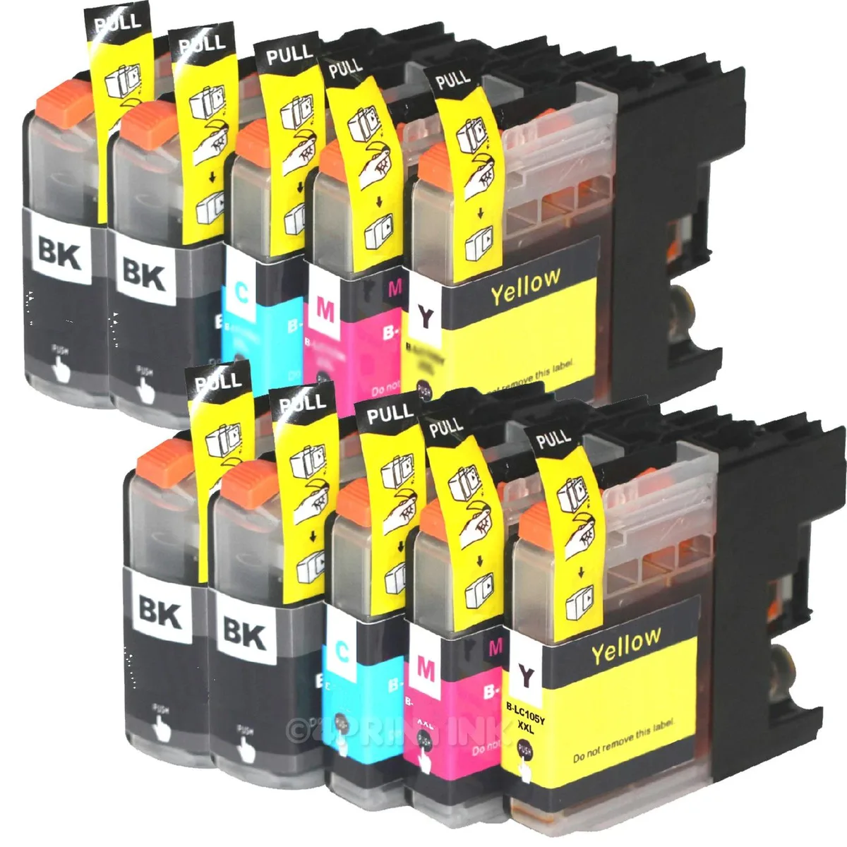 NShi NShi LC103 10-pack XL ink cartridge multipack — product photo