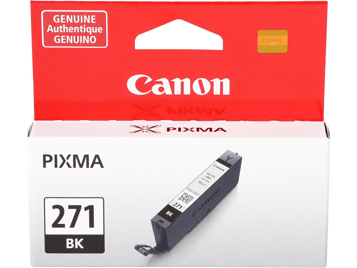 Canon Canon 0390C001 CLI-271 Black Ink Cartridge 6.5 ml single pack — product photo