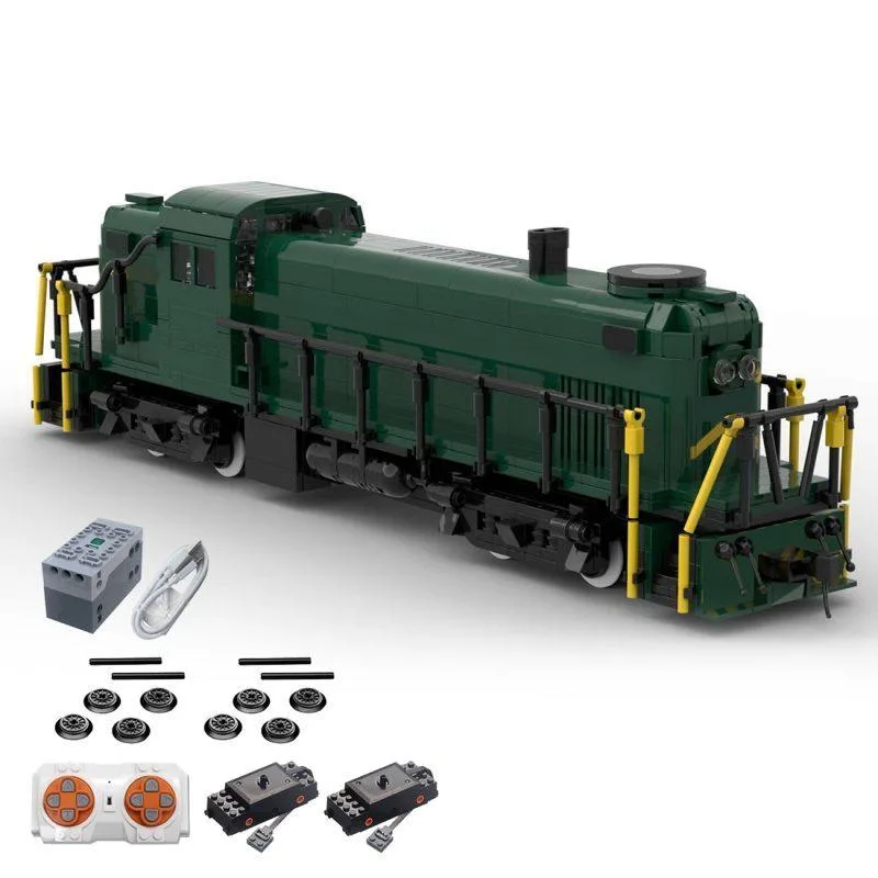ZITIANYOUBUILD ZITIANYOUBUILD MOC-118286 RS-3 Rutland Train 1278 Parts — product photo