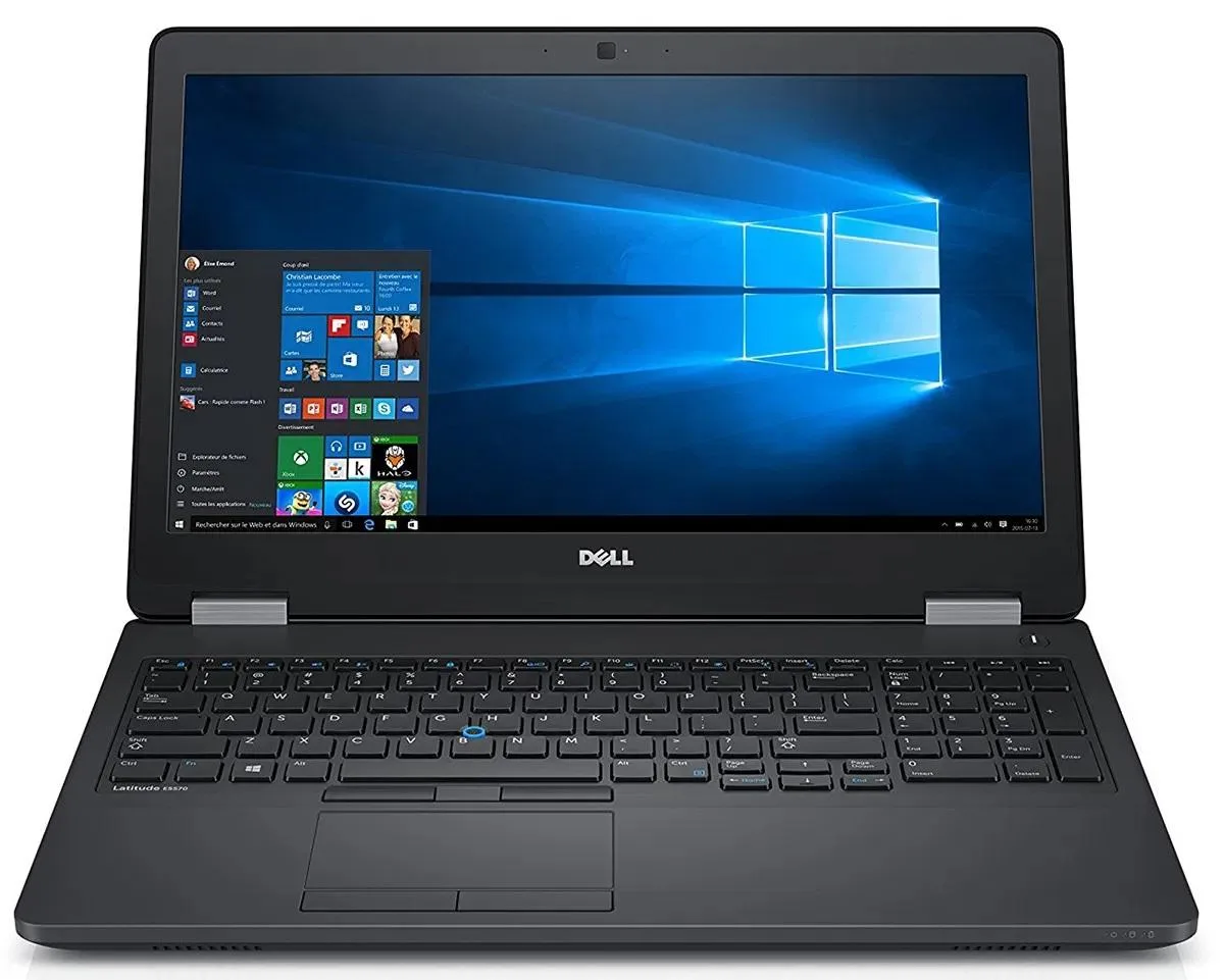 DELL DELL Latitude E5570 laptop Intel Core i5-6200U 2.30 GHz 8GB 500GB 15.6" 1366 x 768 Windows 10 Pro — product photo