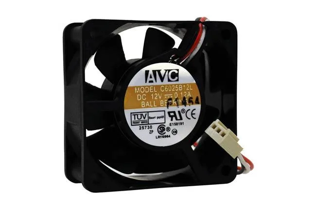 AVC AVC C6025B12L 60mm 12V 3500 RPM Ball Bearing 3-Pin diy cooling — product photo