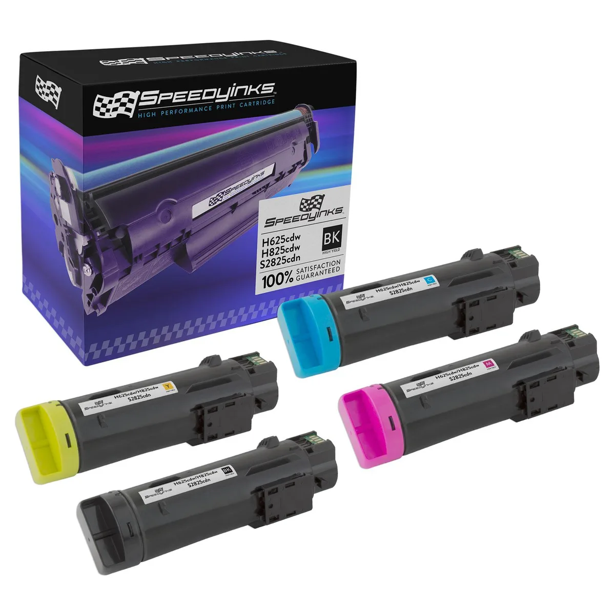 DELL DELL 593BBOW 593BBOX 593BBOY 593BBOZ Toner Cartridges (Genuine Brands) — product photo