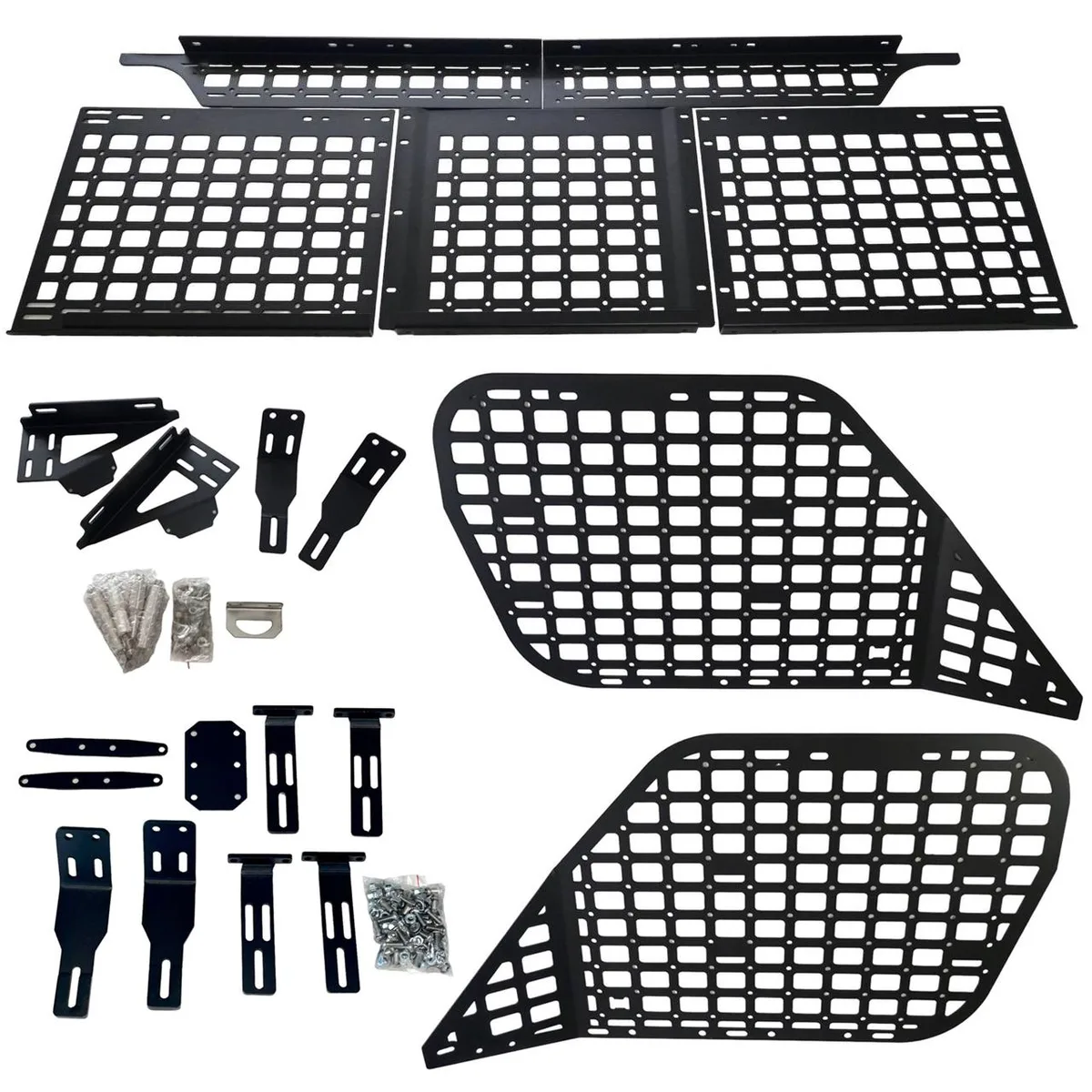 N-A N-A MOLLE Storage Window Shelf Set Panel for 2010-2023 Toyota 4Runner Black — product photo