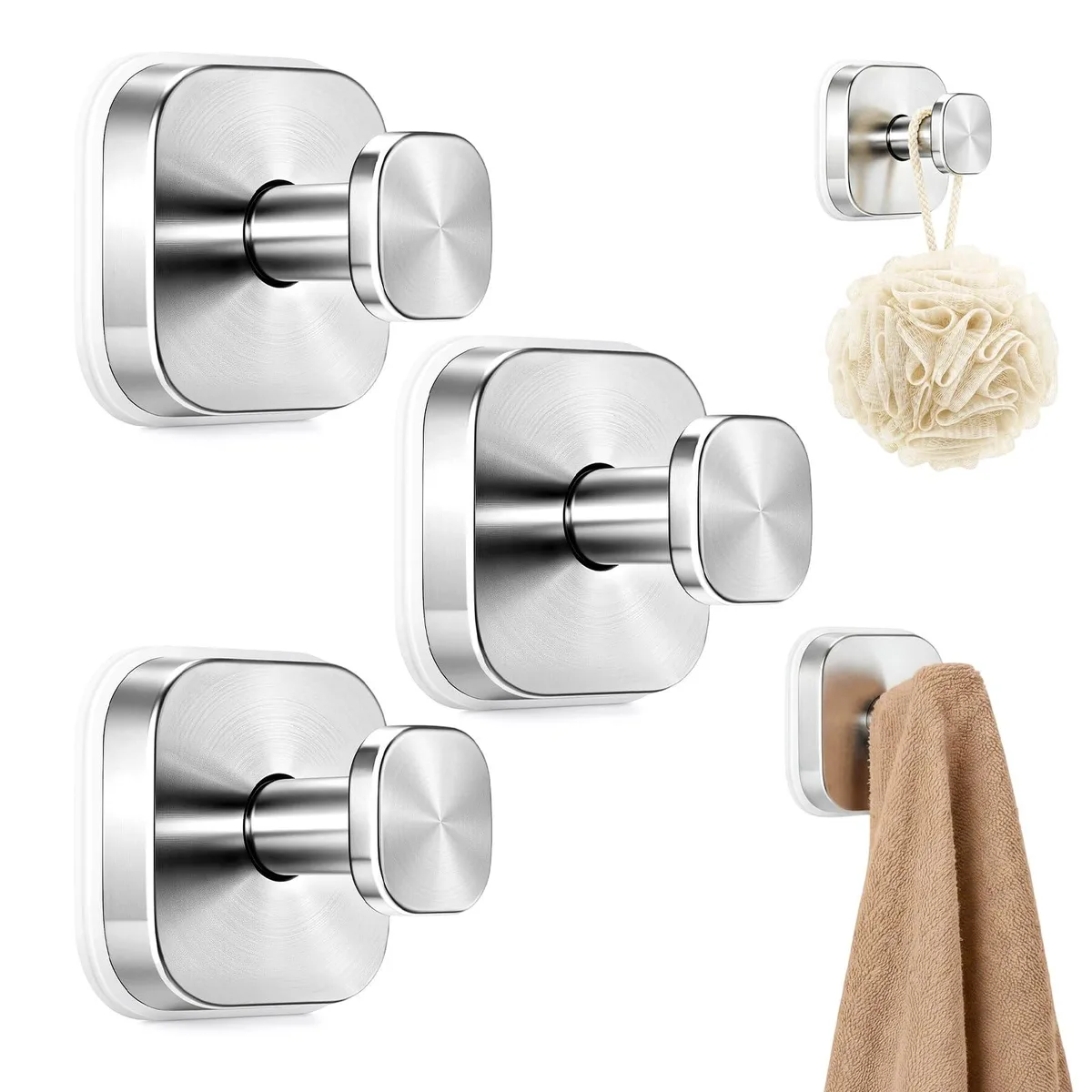  Jyieu 3pcs Suction Cup Hooks 15 lbs — product photo