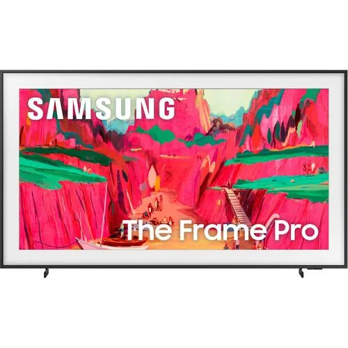 SAMSUNG SAMSUNG The Frame Pro LS03FW Neo QLED 4K 65" LED TV in Black — product photo