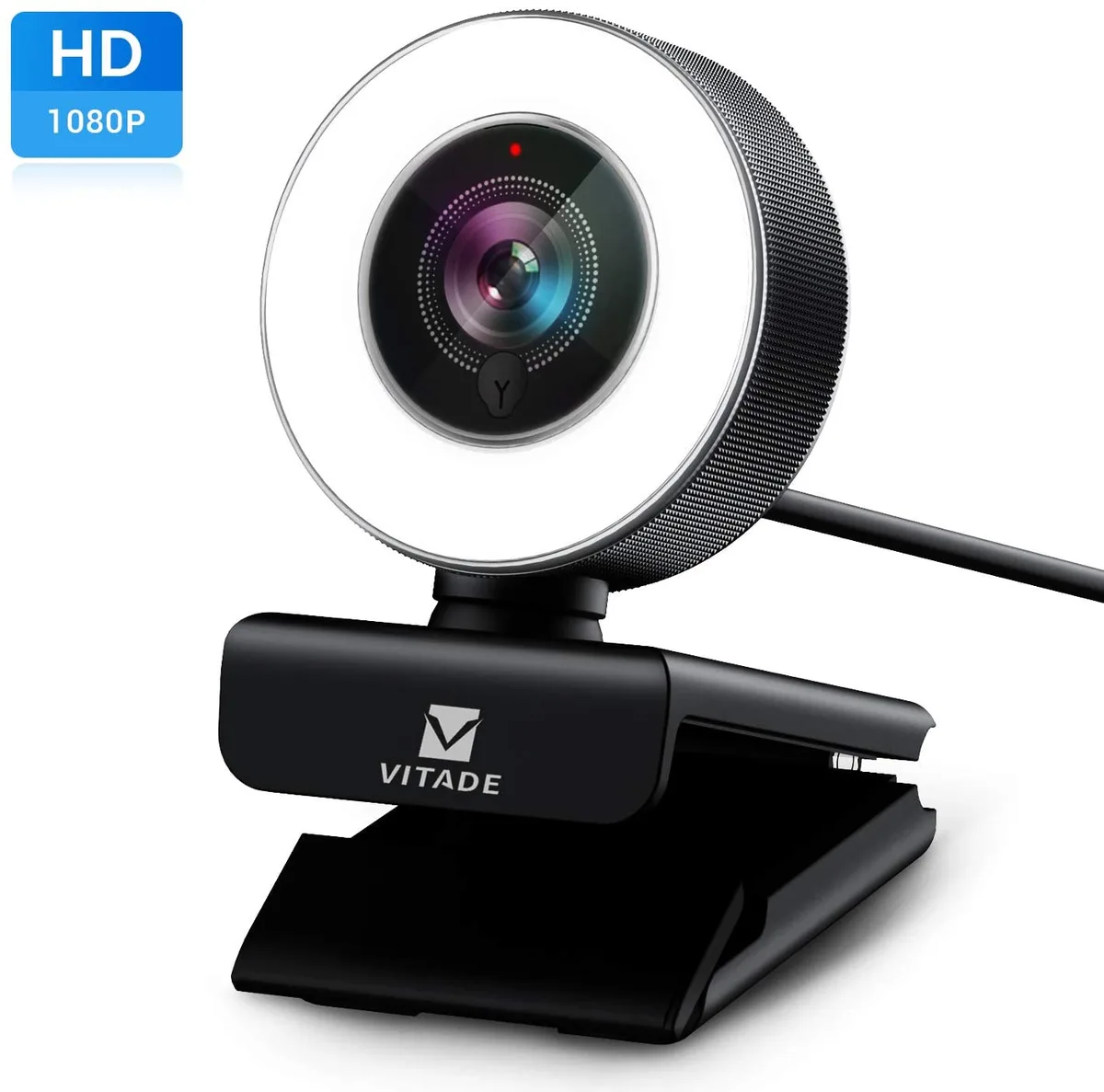 ARESUN ARESUN 960AF 1080p Webcam with Ring Light — product photo