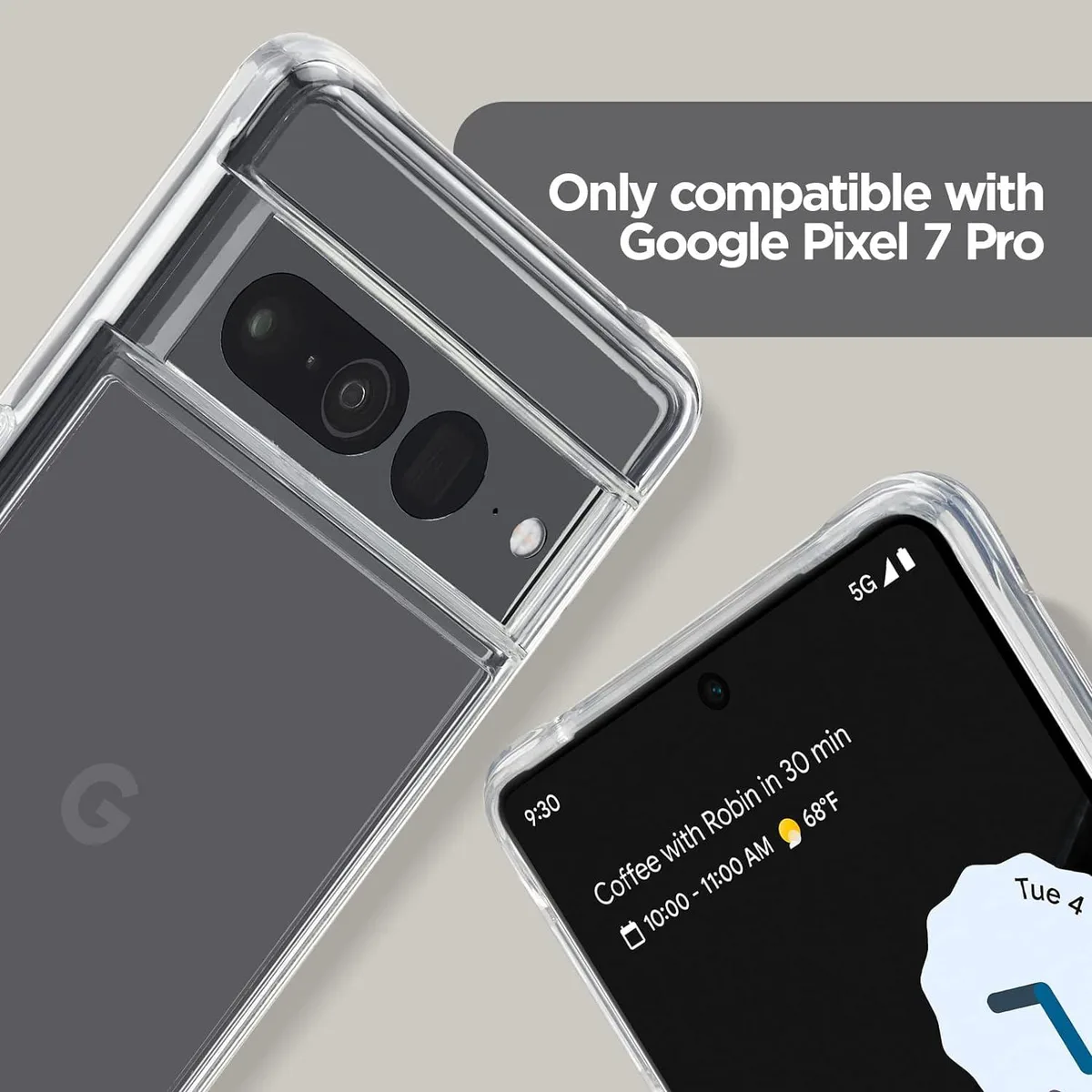 Case-Mate Case-Mate Tough Clear Case Google Pixel 7 Pro — product photo