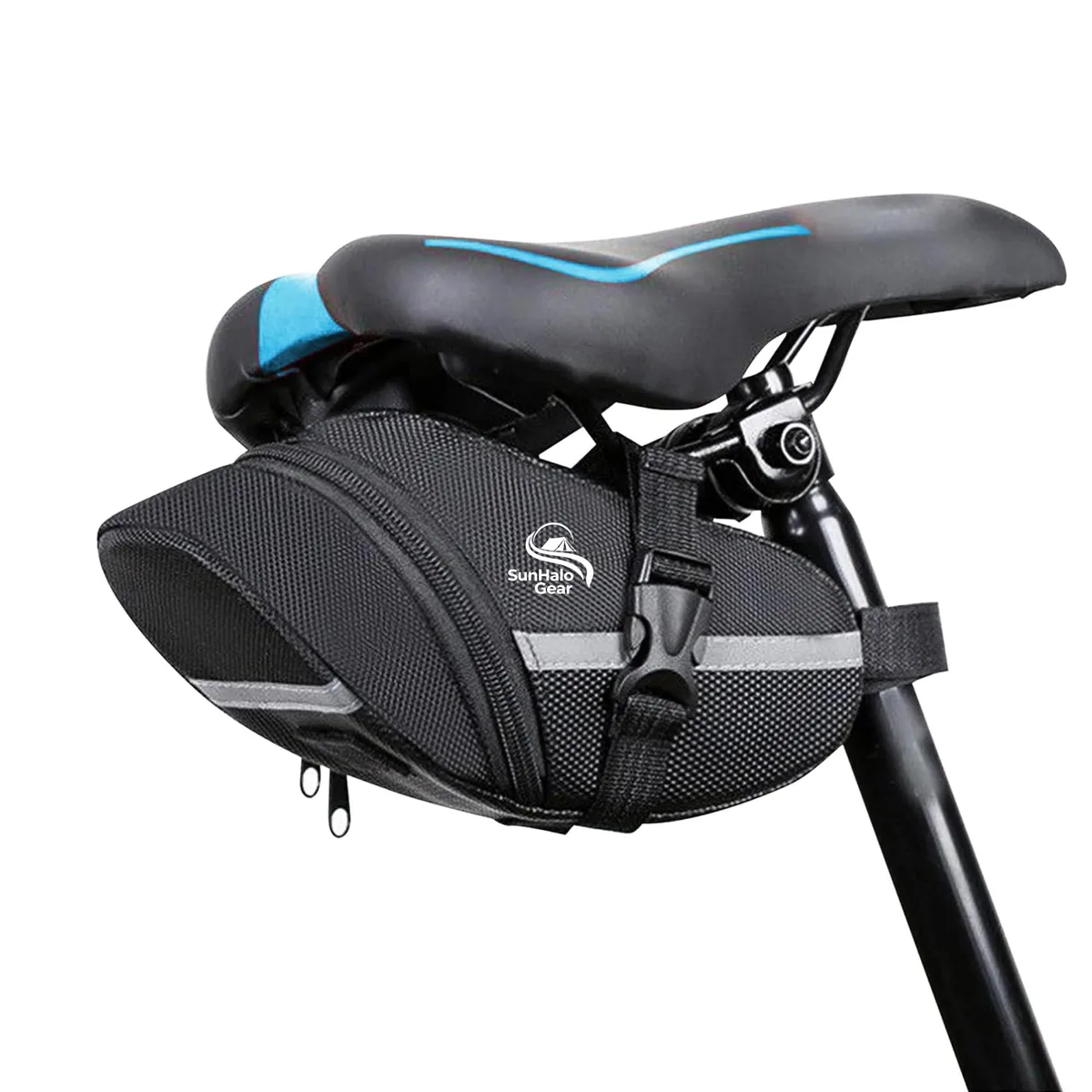  Hollywood Racks Bike Seat Bag TK-FHLM-3V2L 1 Litre Silver — product photo