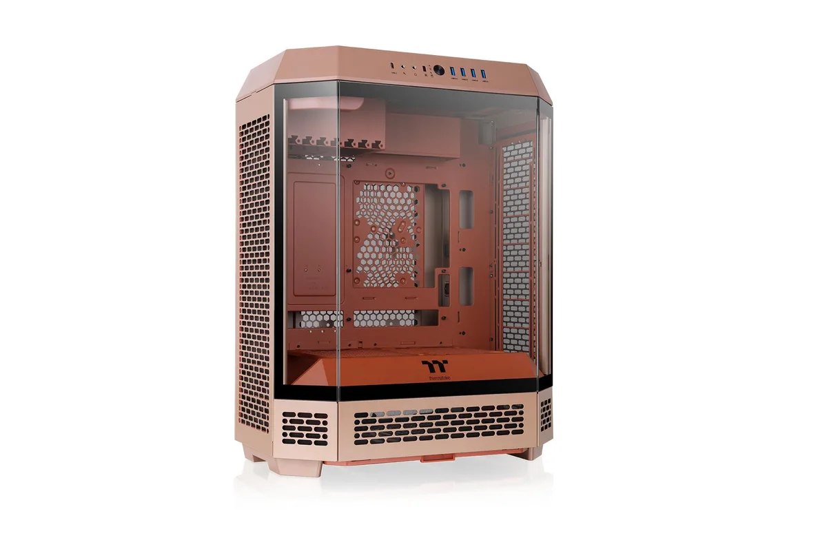 Thermaltake Thermaltake Tower 600 Gravel Sand Micro ATX Mid Tower PC Case CA-1Z1-00MGWN-00 — product photo