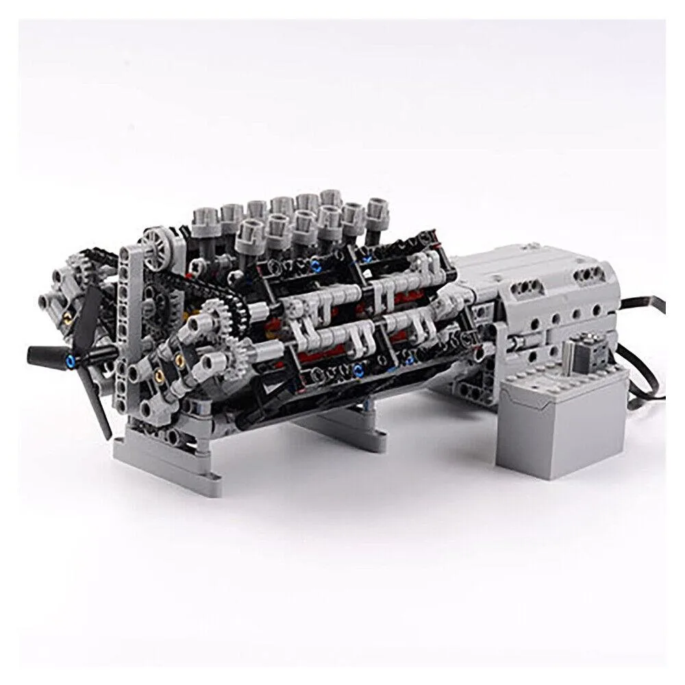 ZITIANYOUBUILD ZITIANYOUBUILD MOC-43833 V12 Engine 851 Parts — product photo