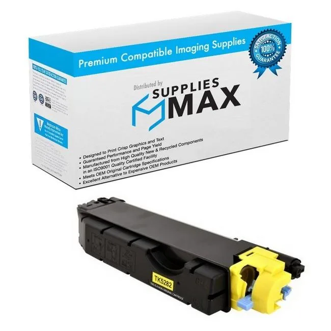 SuppliesMax SuppliesMax Yellow Toner Cartridge TK-5282Y 11000 Pages — product photo