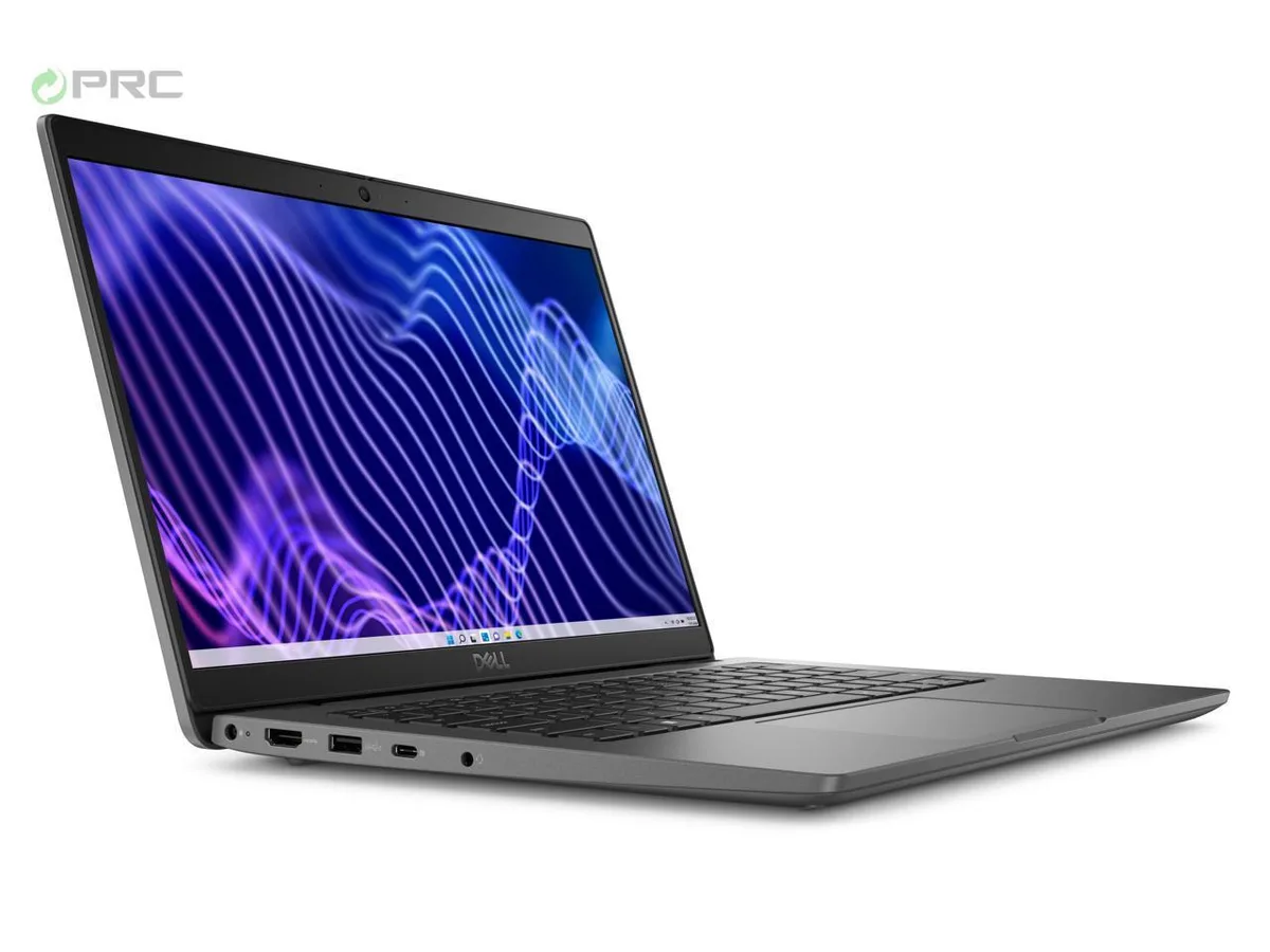 Gray 14-inch Dell Latitude 3440 laptop, non-touch matte screen, slim profile
