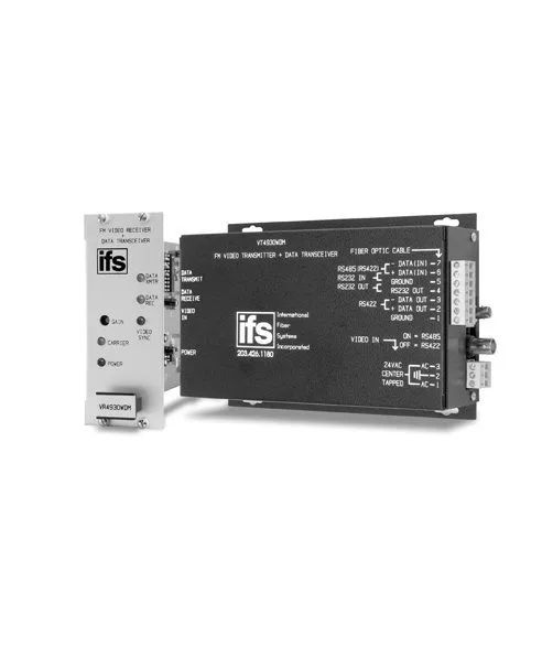 GE SECURITY GE SECURITY VR4930WDM single-mode fiber video receiver / data transceiver surveillance accessory — product photo