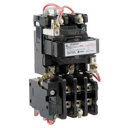 GE GE CR306A003 Magnetic Motor Starter Non-Reversing 240V AC 3 Pole — product photo