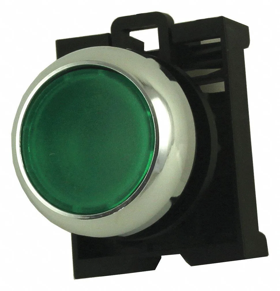 Eaton Eaton M22M-DL-G Illuminated Push Button 22 mm Green — product photo