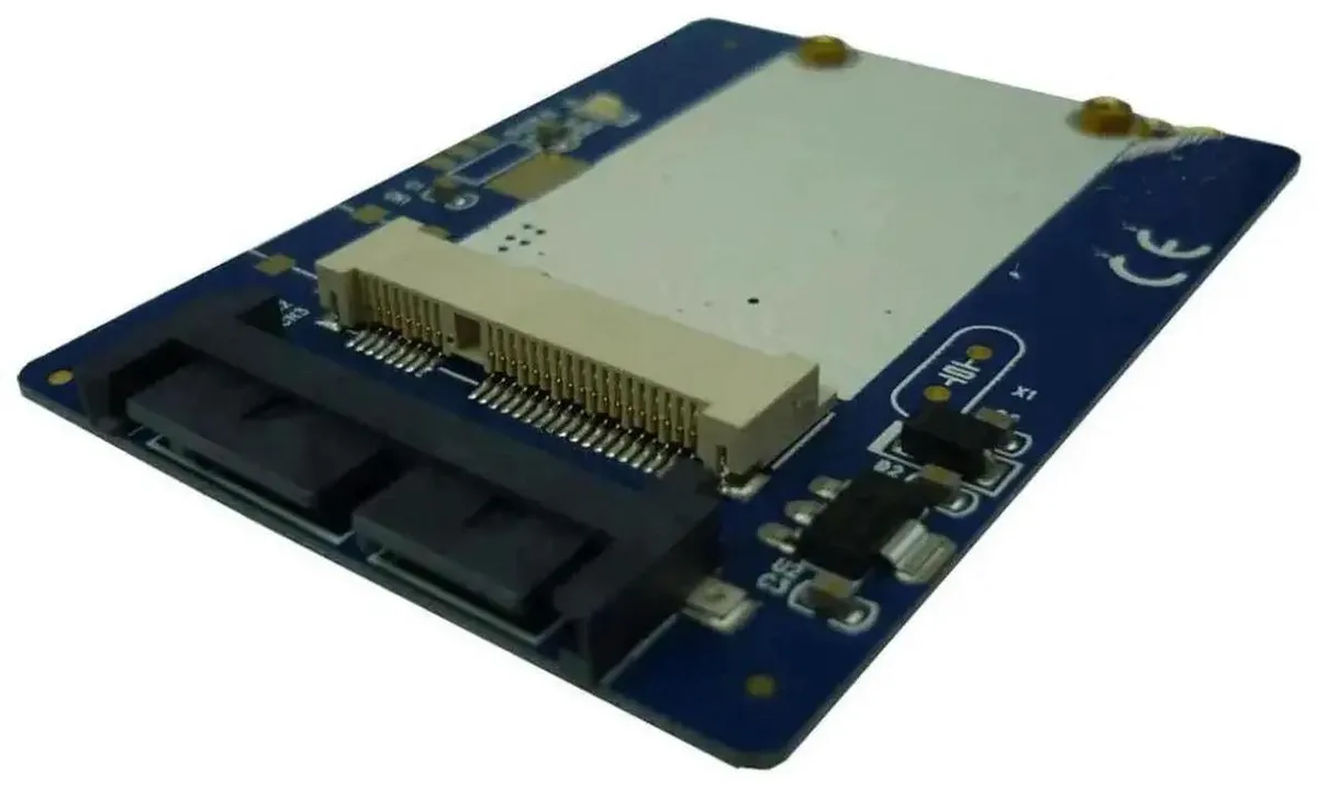 SMUGDESK SMUGDESK 1.8inch Micro SATA 16pin to mSATA Adapter — product photo