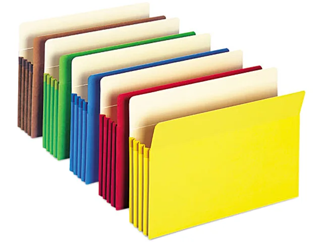 Smead Smead 73892 File Folder 3 1/2 Inch Expansion 800 Sheets 5 Pack — product photo