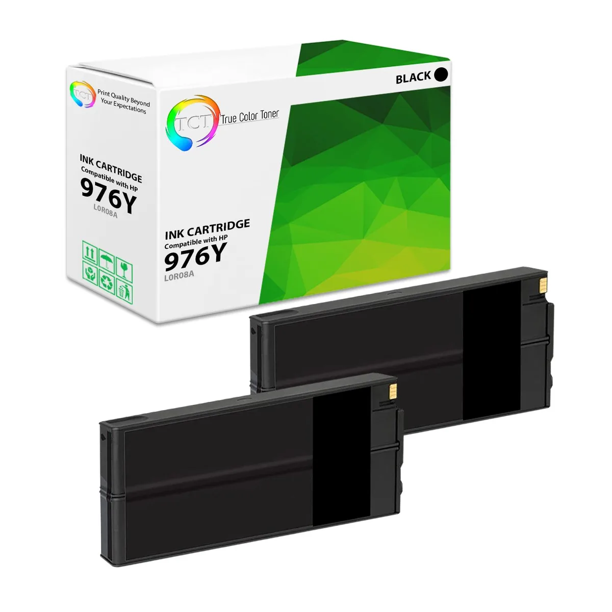 True Color Toner True Color Toner 976Y Black Toner Cartridge 2 Pack 17000 Pages — product photo