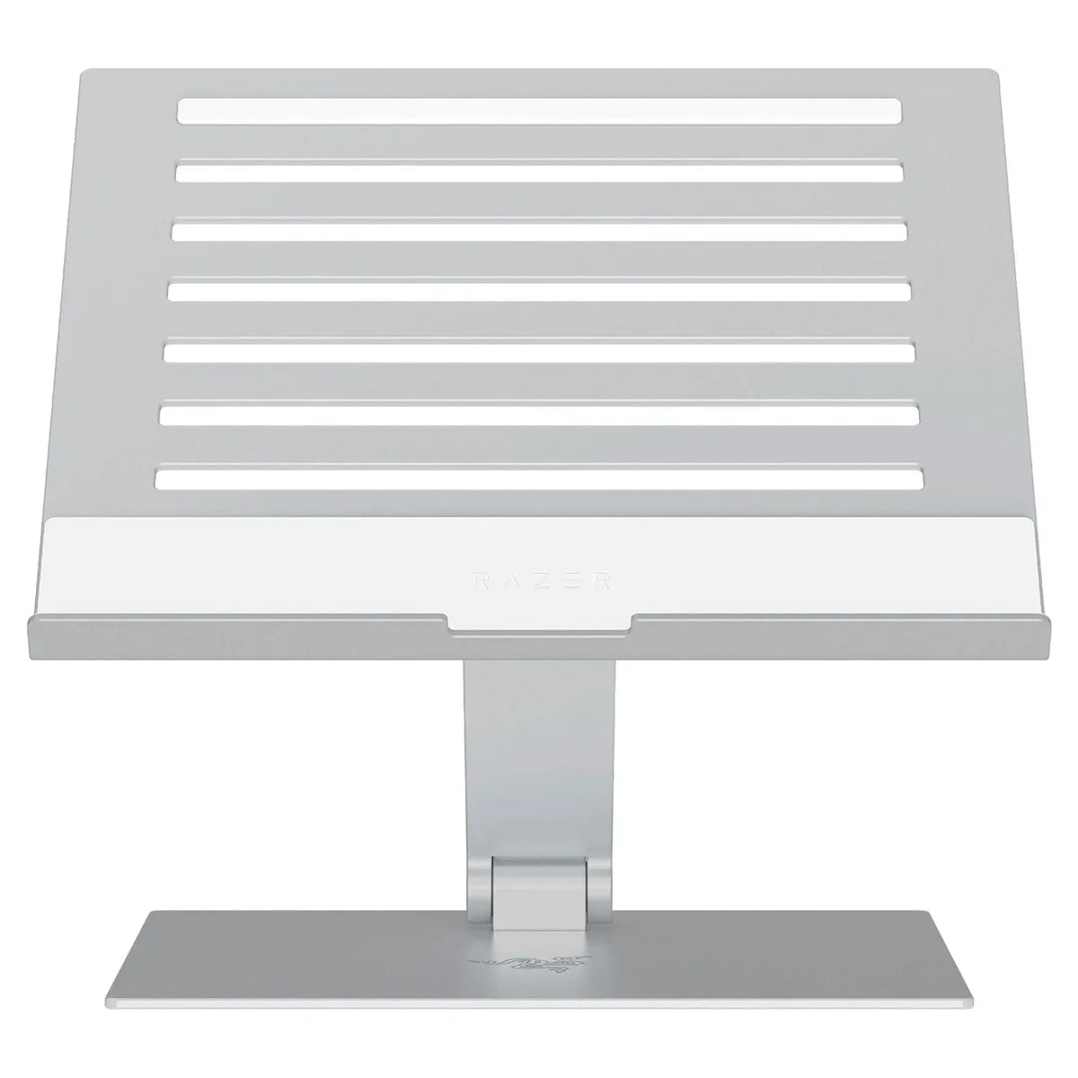 Razer adjustable laptop stand, anodized aluminium, black finish, supports up to 18 inch devices