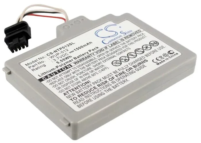 Rectangular replacement battery pack for Wii U GamePad WUP-010