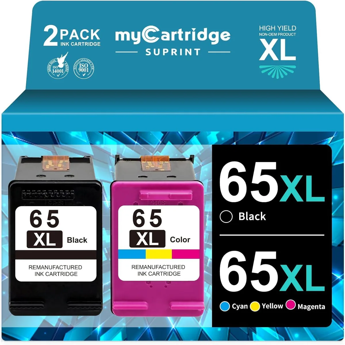 NuoTo NuoTo 65XL Ink Cartridge Combo Pack Black Color — product photo