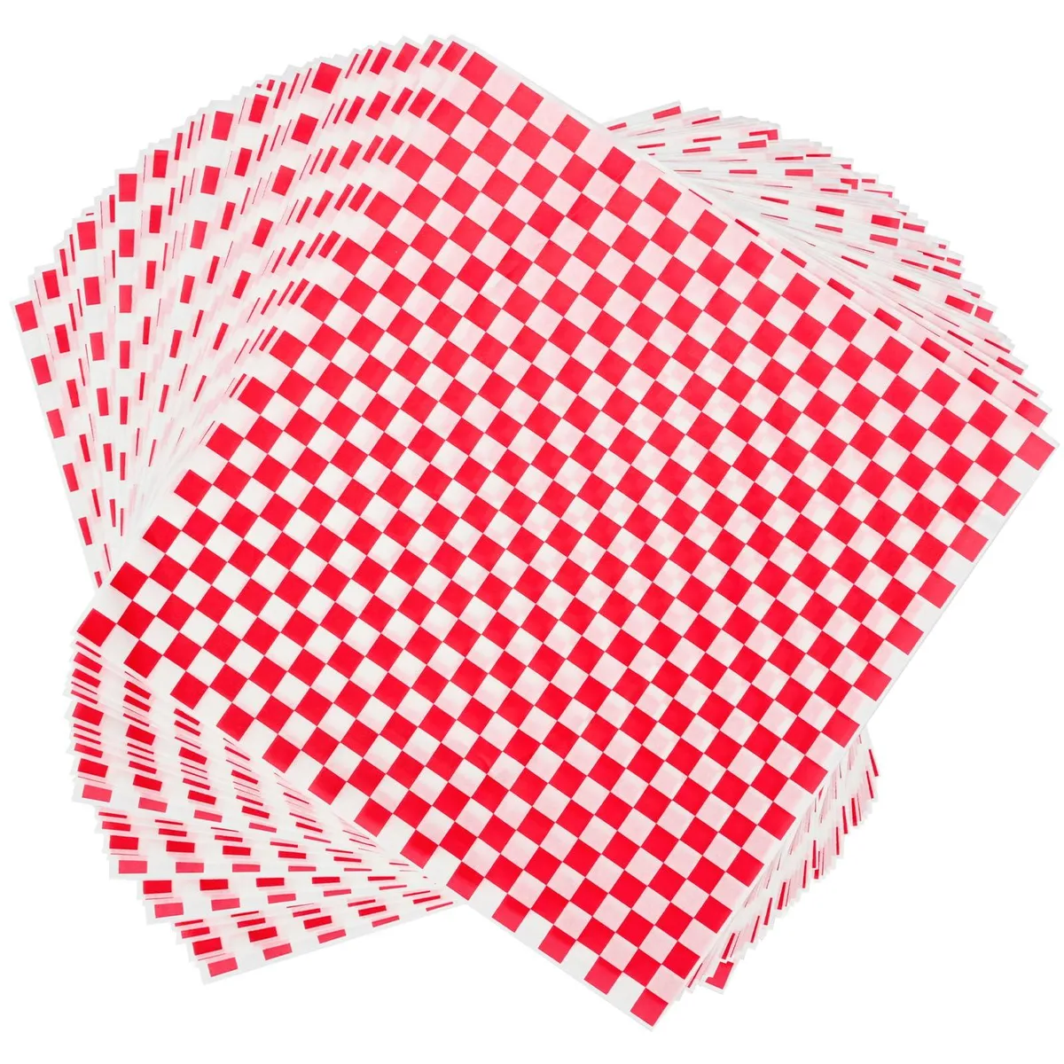 Neyimqr YZXHGZ011 Wax Paper Sheets 120pcs 12x12in Red paper craft — product photo