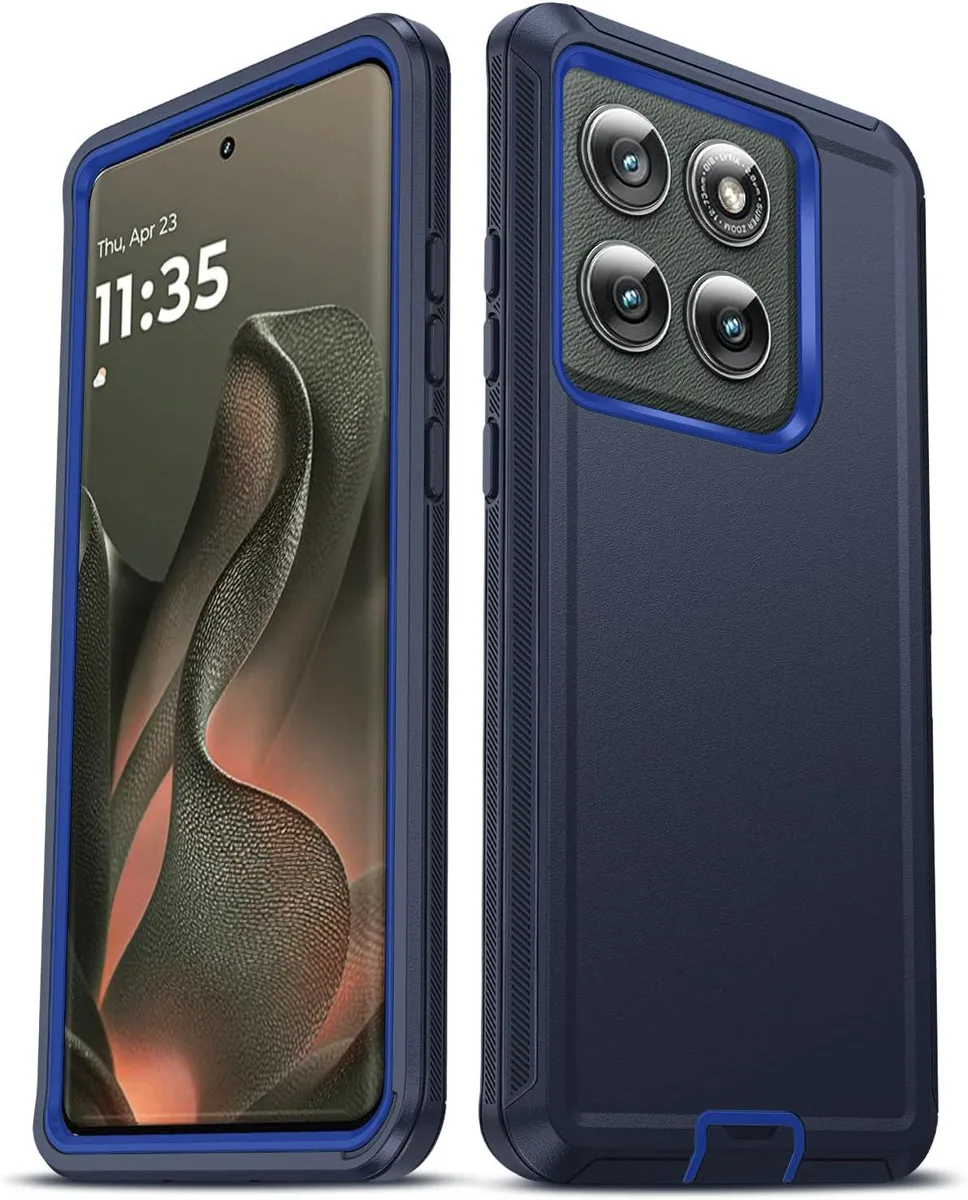 Transcend Transcend Moto Edge 2025 Case Heavy Duty 3 in 1 Blue — product photo
