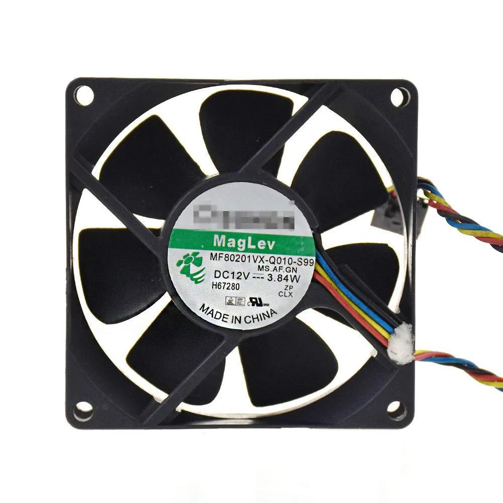 CAFELE CAFELE MF80201VX-Q010-S99 80x80x25mm 12V 3.84W 4-pin case fan — product photo