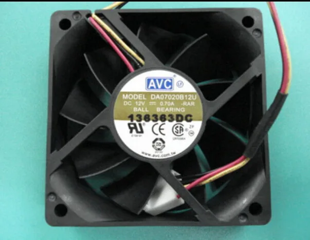 OEM Industries OEM Industries DA7020B12U 70mm Ball Bearing 12V CPU cooler — product photo