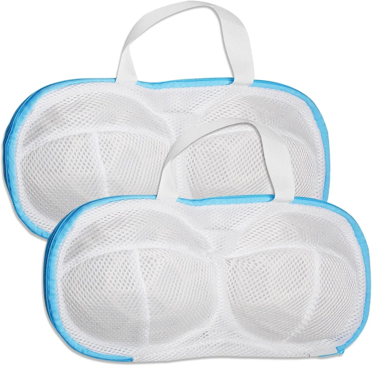 SULIKJHUI 5394HJMF1466 2-Pack Bra Wash Bags 11x7.7 in A-C Cup — product photo