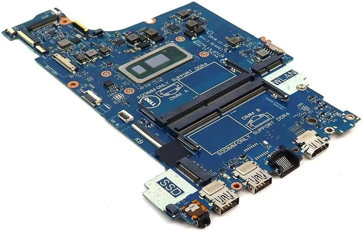 DELL DELL Inspiron 3580 3780 Motherboard i5-8265U 1.6GHz LA-G712P VFMW4 laptop replacement part — product photo