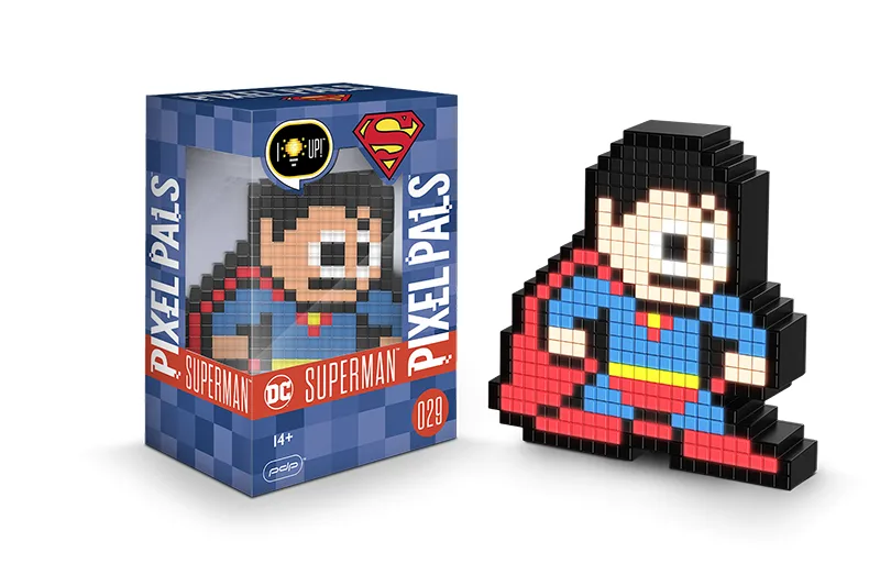 PDP PDP 878-029-NA-SPM Superman Pixel Pals Action Figure — product photo