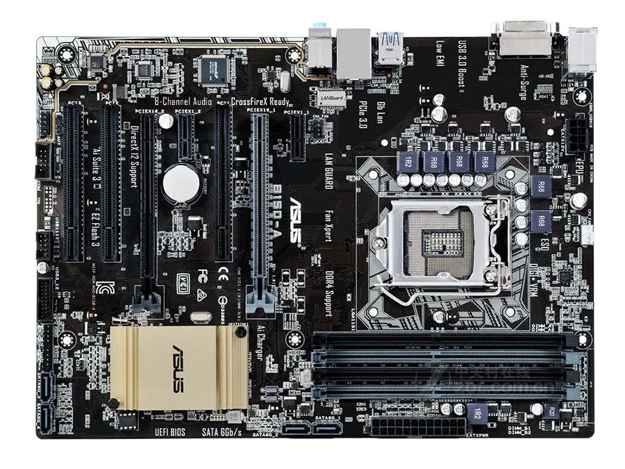 ASUS ASUS B150-A Intel B150 LGA 1151 DDR4 64GB ATX Motherboard — product photo