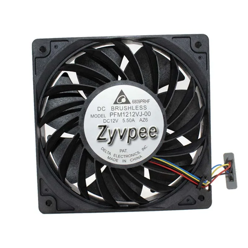 Zyvpee Zyvpee PFM1212VJ-00 120mm 12V 5.5A Ball Bearing Case Fan — product photo