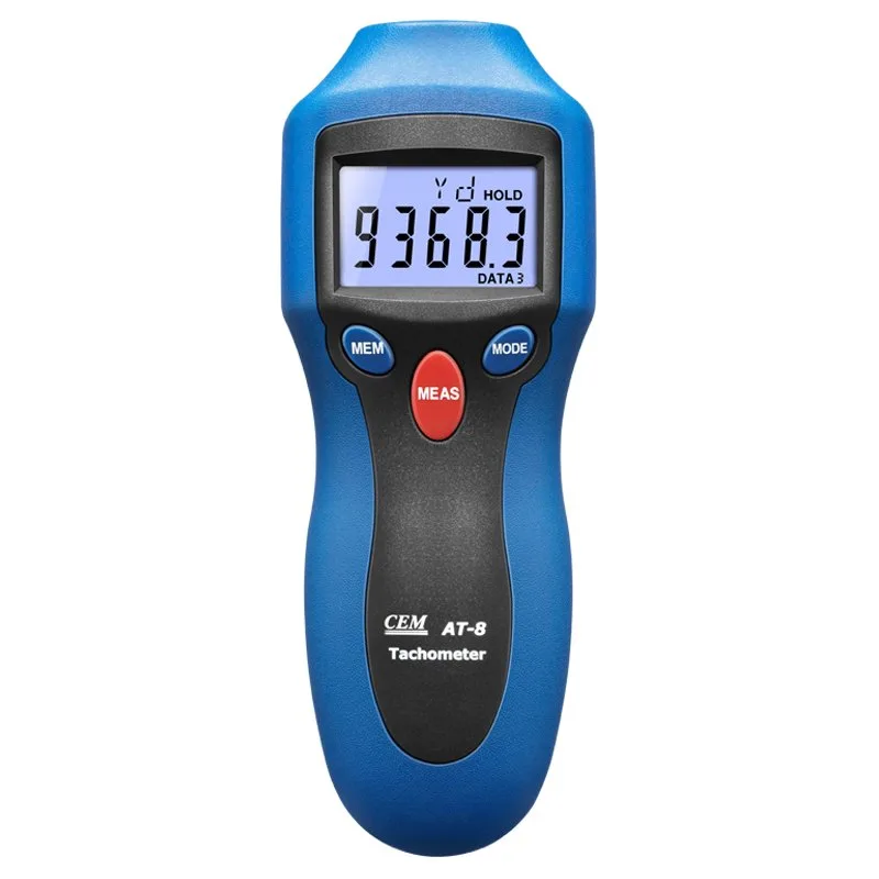 CEM CEM AT-8 Digital Tachometer Contact Non-contact 20000 99999 RPM — product photo