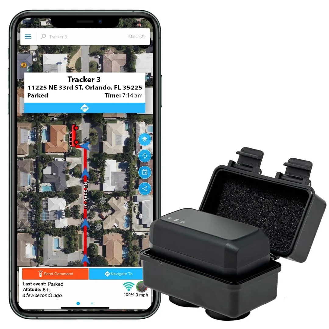  Optimus 3.0 GPS Tracker with Heavy Duty Waterproof Case — product photo