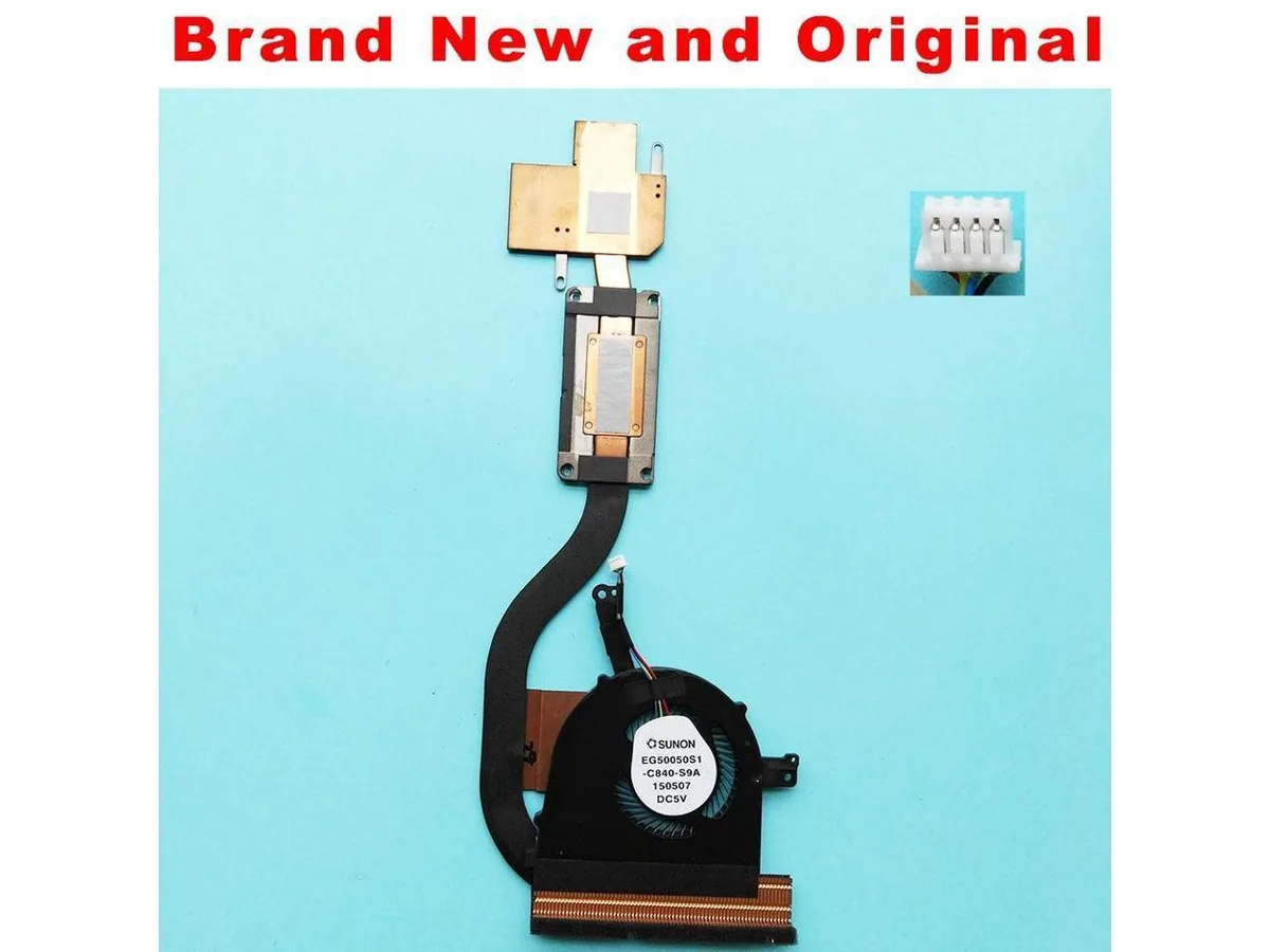 Fans Fans Dell Latitude E5570 CPU Fan & Heatsink Assembly 02TN2F 2TN2F — product photo