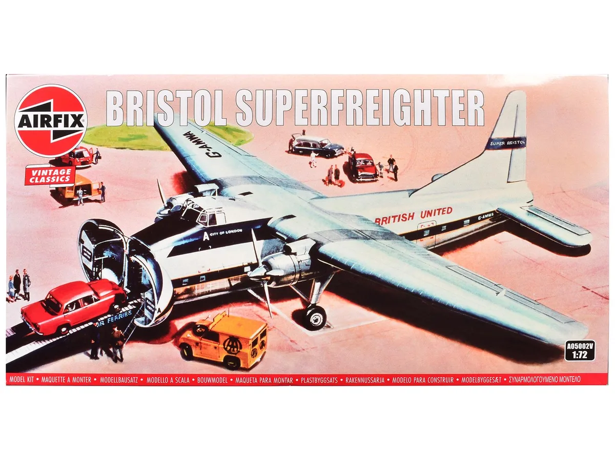 Airfix Airfix Bristol Superfreighter BUAF 1/72 107 Parts — product photo