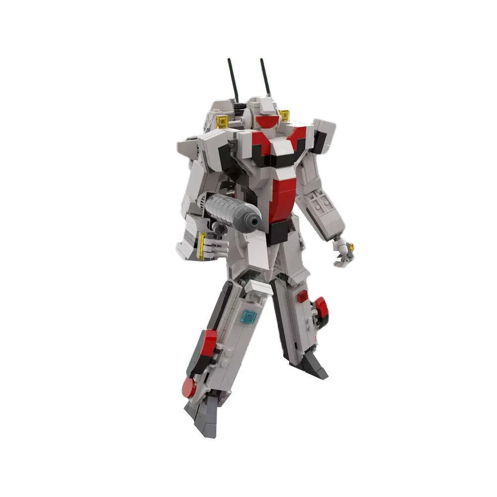 ZITIANYOUBUILD ZITIANYOUBUILD MOC-124574 VF-1 Mech 484 Pieces Educational Building Set — product photo
