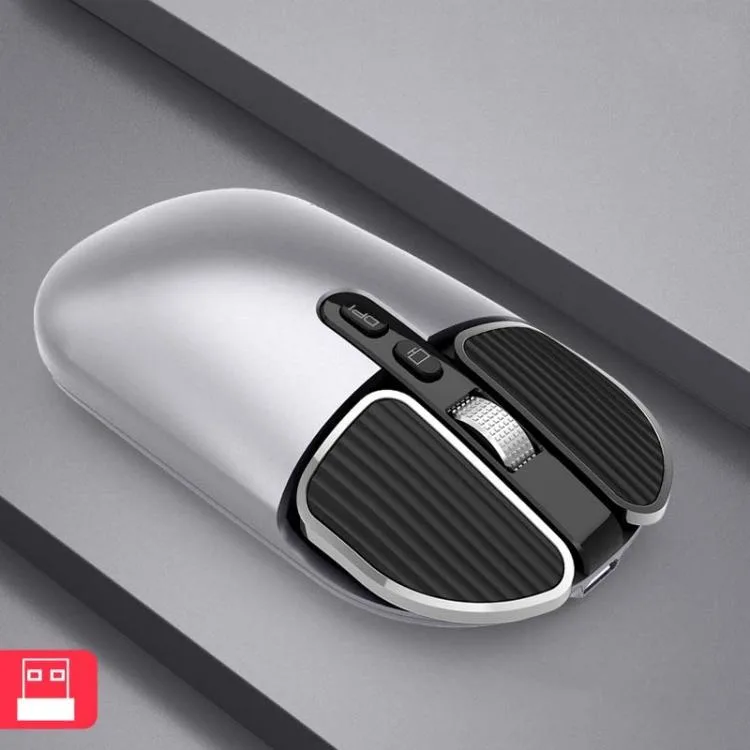 allentian allentian M203 Wireless Optical Mouse 1600 DPI Gray — product photo