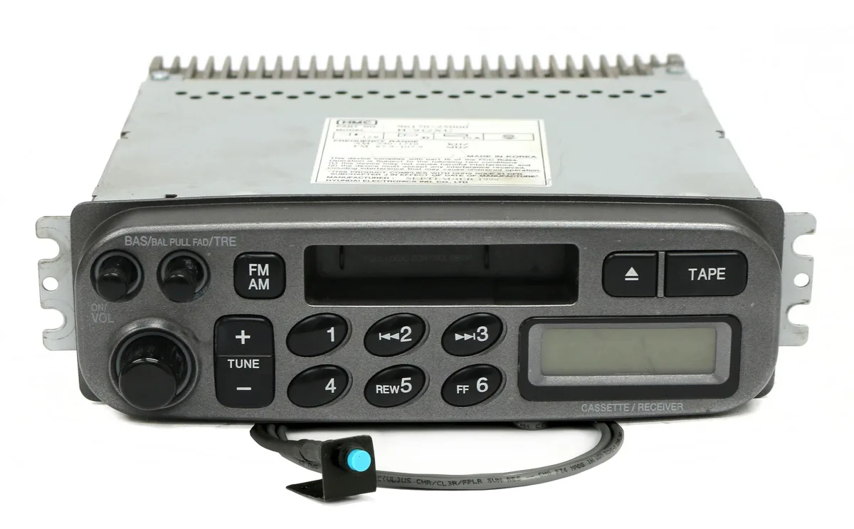 1 Factory Radio 1 Factory Radio 96170-25000 AM FM Cassette Receiver Bluetooth — product photo
