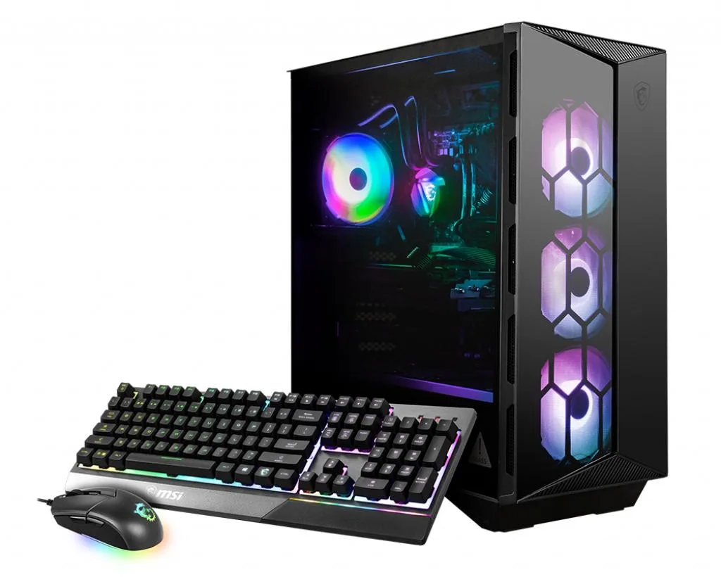 MSI MSI Aegis RS gaming PC i7-11700K 32GB DDR4 2TB SSD 2TB HDD RTX 3080 Ti — product photo