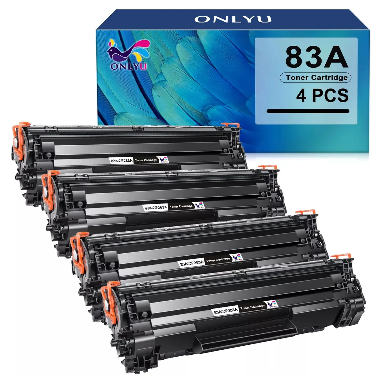 V4ink V4ink CF283A 83A Black Toner Cartridge 4-Pack 1500 Pages — product photo