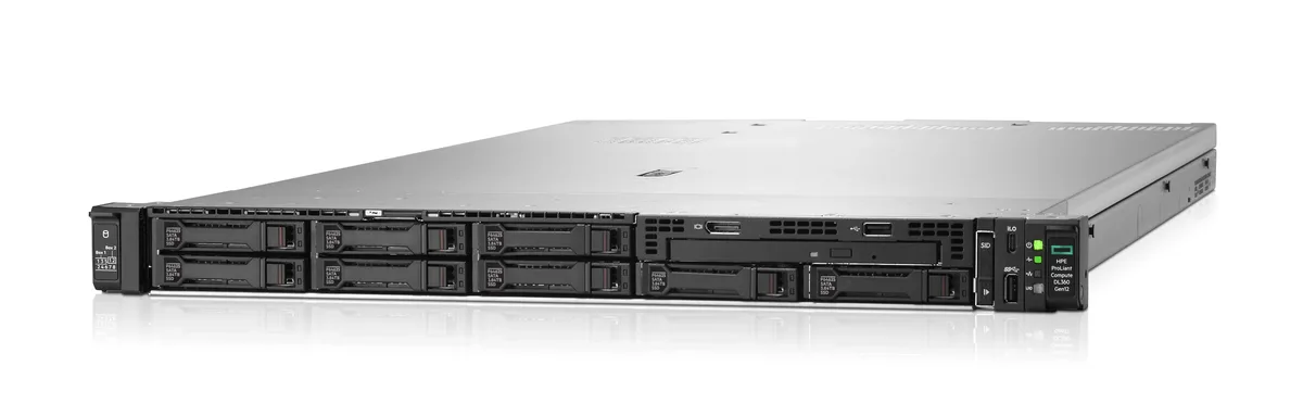HPE HPE P92540-005 ProLiant DL360 Gen12 Xeon 6505P 2.2GHz 12c 1P 4x32GB DDR5 8SFF MR408i-o 2x800W rack server — product photo