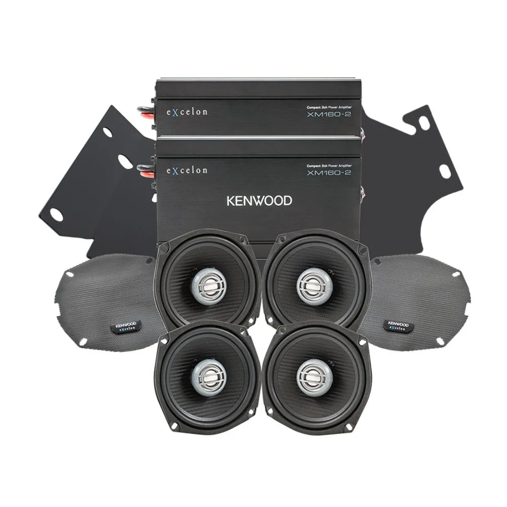 KENWOOD KENWOOD P-HD4UTRG-98 5.25" Front Rear Audio Package — product photo
